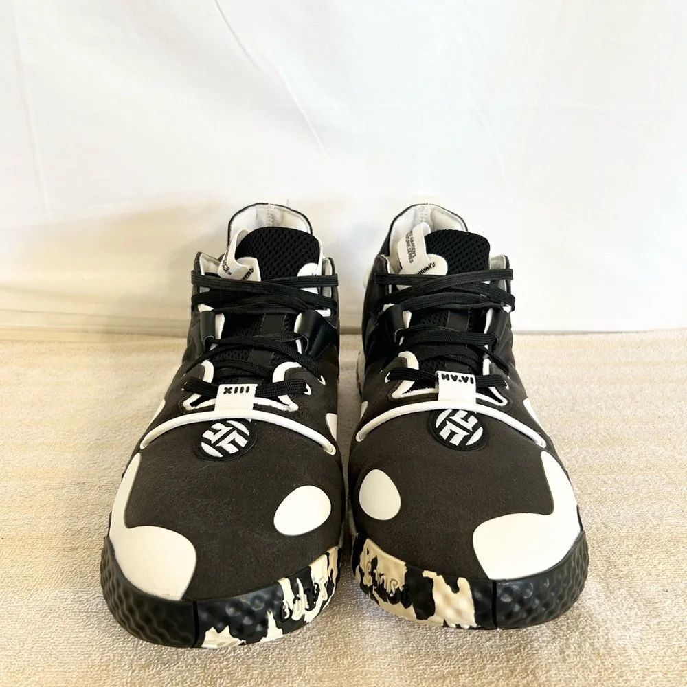 Harden Vol. 6 Black/White size 13 MEN’S BASKETBALL SHOES - Picture 8 of 9